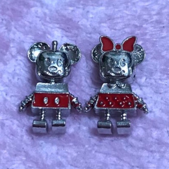 6 Mickey Minnie Mouse Bead Collection Charm Bundle Set - Picture 2 of 8